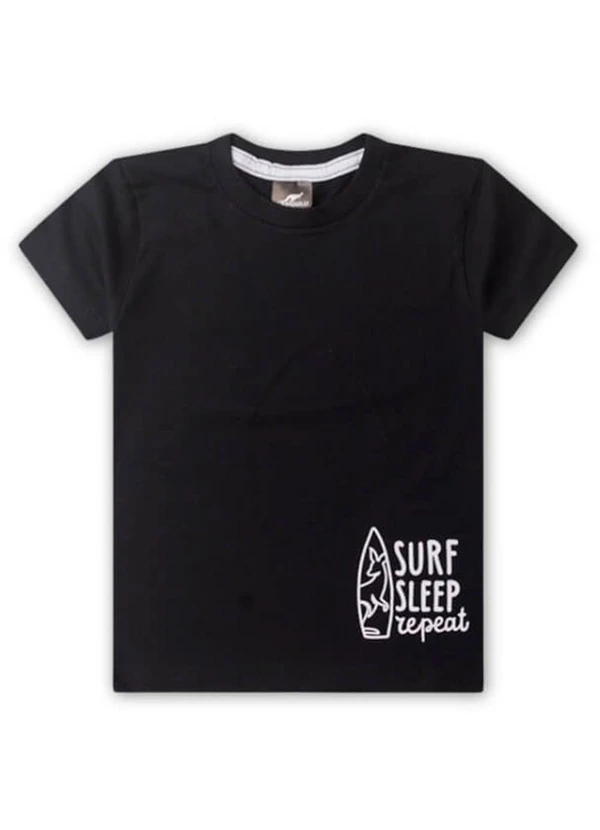 Rosa Azul - Conjunto Menino Surf Sleep Kangulu Preto 3