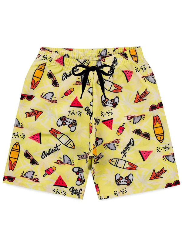 Rosa Azul - Conjunto Menino Verão Aloha Kangulu Preto 3