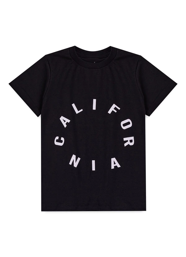 Rosa Azul - Conjunto Menino Verão California Kangulu Preto 2