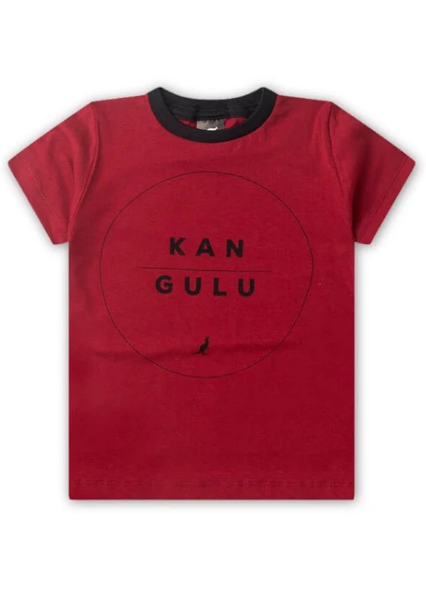 Rosa Azul - Conjunto Menino Verão Círculo Kangulu Bordô 2