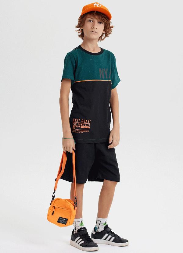 Playland Kids - Conjunto Menino Verde/Preto