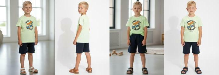 Conjunto Menino Verde