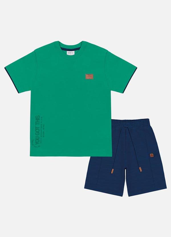 Divertto - Conjunto Menino You Got This Verde
