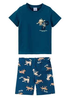 Malwee Kids - Conjunto Mestre da Manobra Azul Escuro - MALWEE KIDS