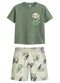 Malwee Kids - Conjunto Missão do Dia Laranja - variação: Verde