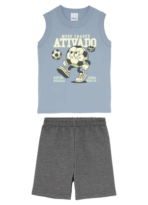 Malwee Kids - Conjunto Modo Craque Ativado Azul - MALWEE KIDS