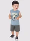 Malwee Kids - Conjunto Modo Craque Ativado Amarelo - variação: Azul