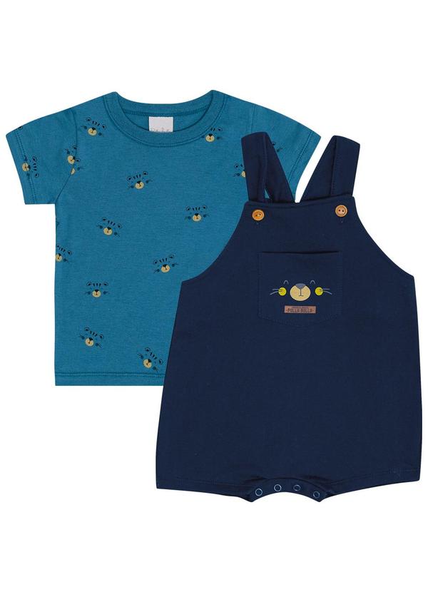 Pulla Bulla - Conjunto Moletinho Azul 1