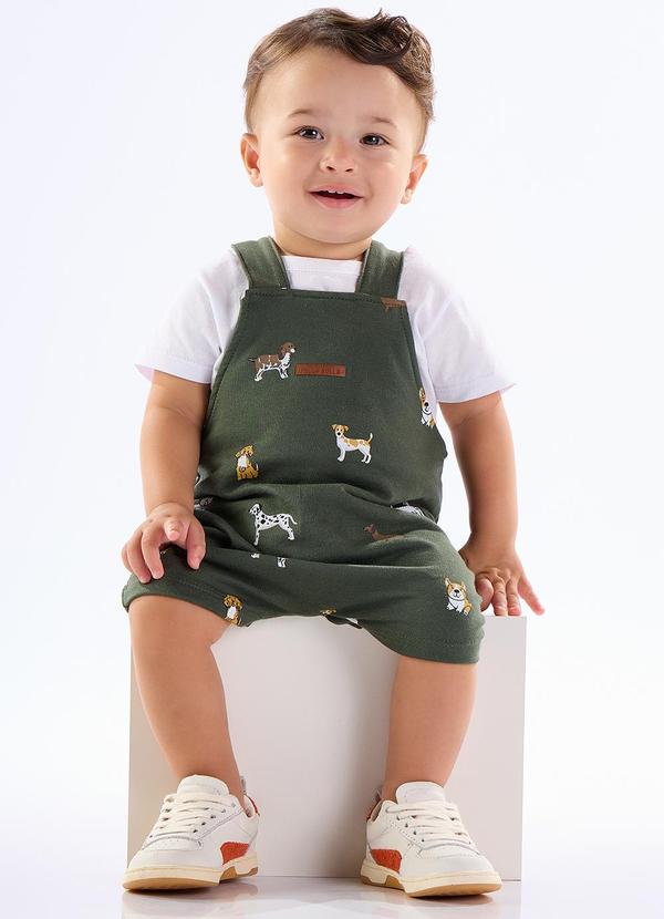 Pulla Bulla - Conjunto Moletinho Verde