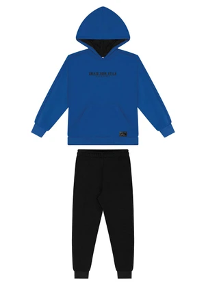 Alakazoo - Conjunto Moletom Capri Azul - ALAKAZOO