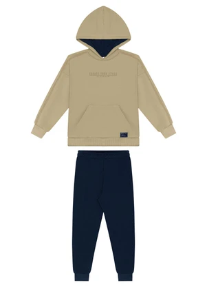 Alakazoo - Conjunto Moletom Capri Bege - ALAKAZOO