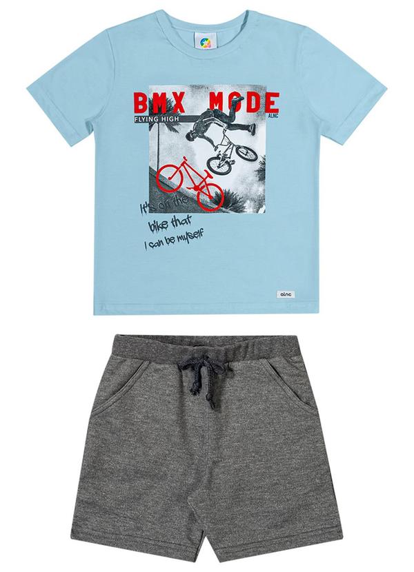 Alenice - Conjunto Mood Urbano e Bikes Menino Azul