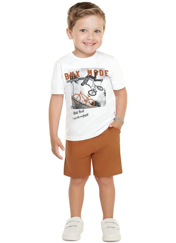 Alenice - Conjunto Mood Urbano e Bikes Menino Branco