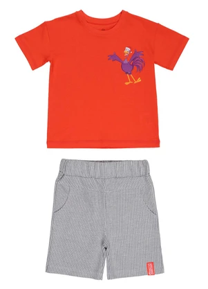 Conjunto Natal Galinha Pintadinha(Vermelho) - GALINHA PINTADINHA