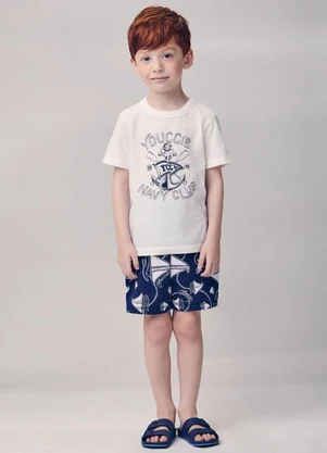 Youccie - Conjunto Navy Branco - YOUCCIE