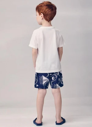 Youccie - Conjunto Navy Branco - YOUCCIE