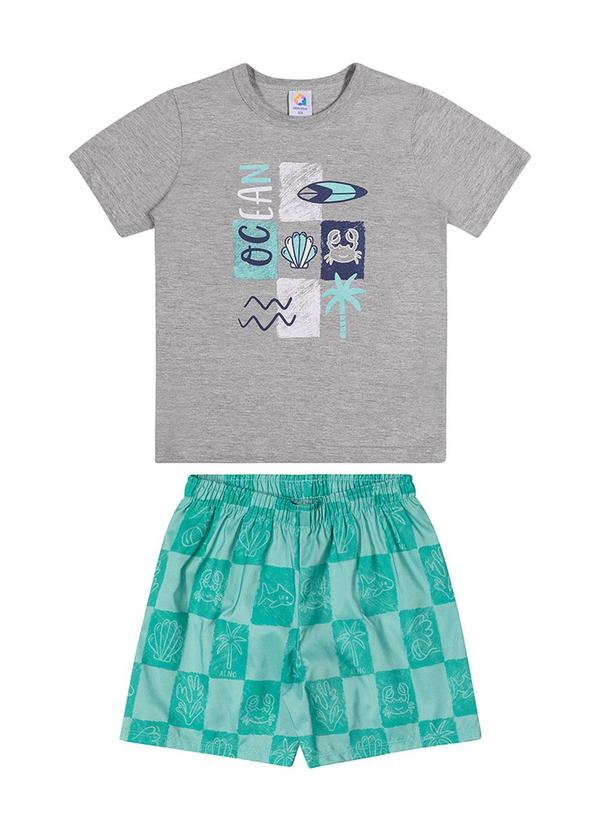 Alenice - Conjunto Ocean Blocks Menino Cinza 2