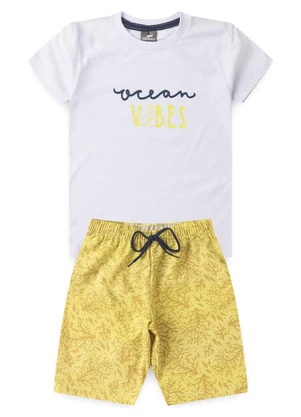 Conjunto Ocean Vibes Branco - undefined