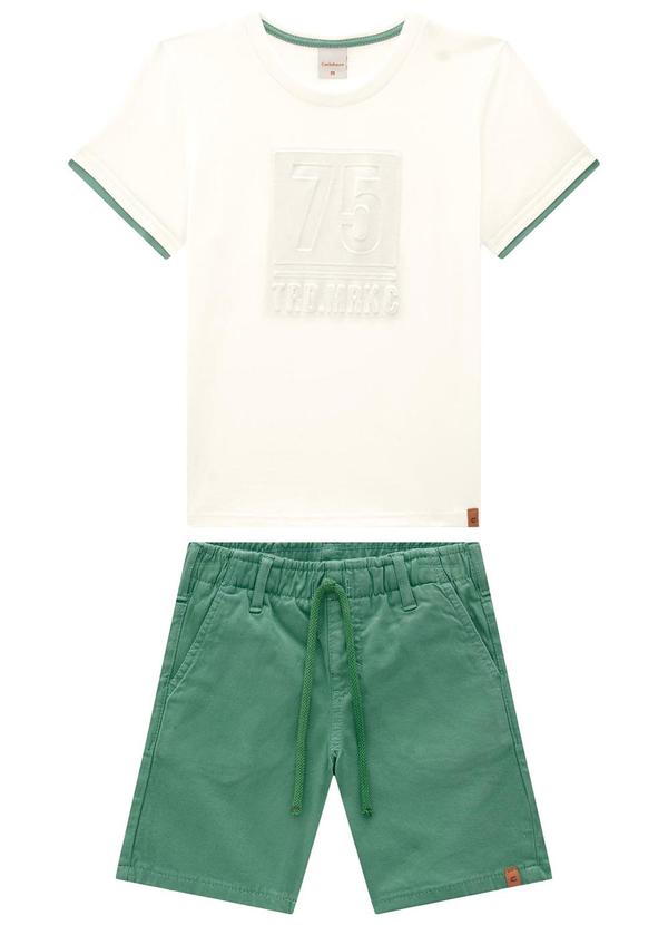 Carinhoso - Conjunto Off White 75 Trd. Mrk C