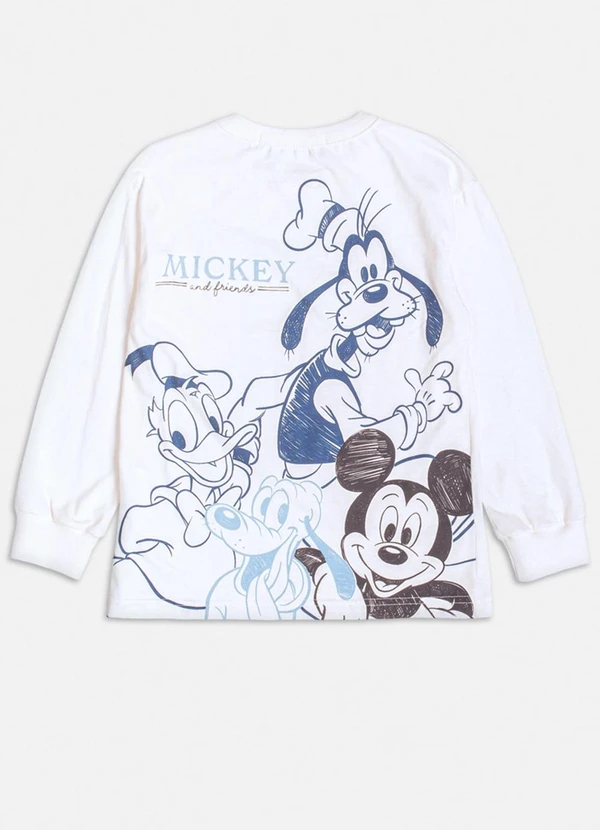 Youccie - Conjunto Off White do Mickey Branco 4