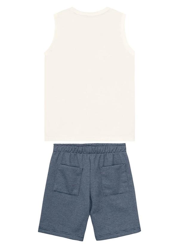 Carinhoso - Conjunto Off White Free Mind Soul Menino 3