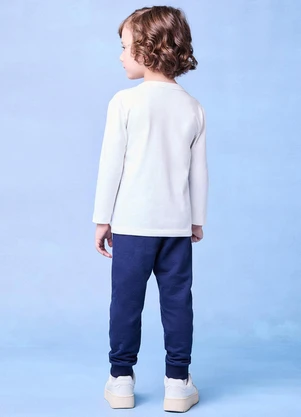 Youccie - Conjunto Off White Nyc Marinho Marinho - YOUCCIE