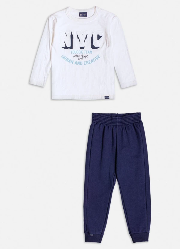 Youccie - Conjunto Off White Nyc Marinho Marinho 6