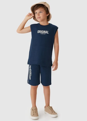 Carinhoso - Conjunto Original Azul Marinho - CARINHOSO