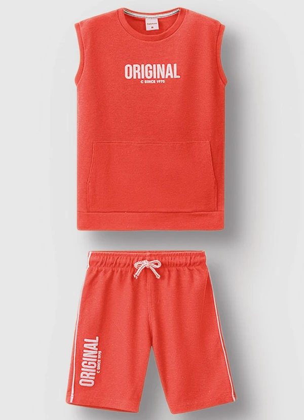 Carinhoso - Conjunto Original Laranja