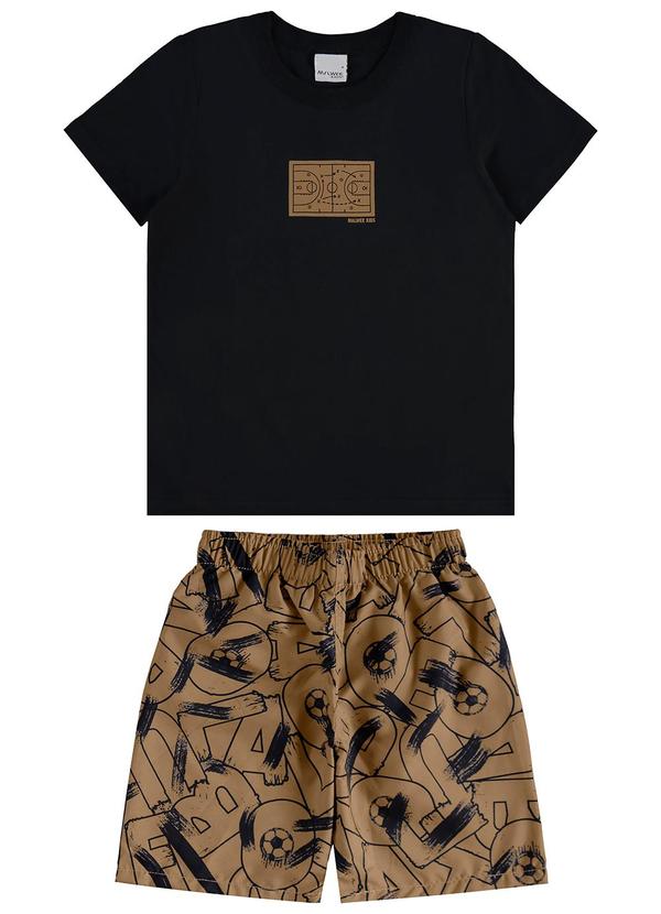 Malwee Kids - Conjunto Partida de Futebol Preto 1