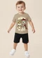 Malwee Kids - Conjunto Patrulha Canina® Dino Rescue Bege - variação: Bege