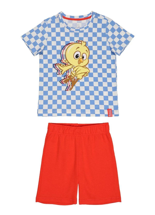 Galinha Pintadinha - Conjunto Pintinho Amarelinho Branco/Vermelho