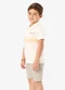 Rovi Kids - Conjunto Polo com Bermuda Infantil Azul - variação: Bege
