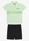 Rovi Kids - Conjunto Polo com Bermuda Infantil Verde - variação: Verde