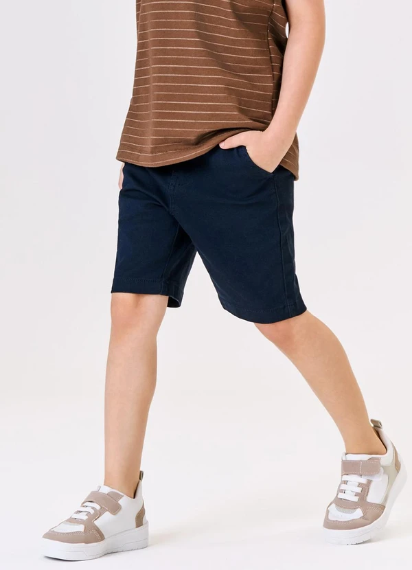 Trick Nick - Conjunto Polo com Bermuda Masculino Marrom 5