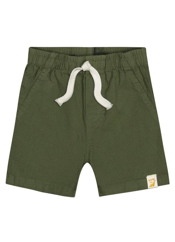 Quimby - Conjunto Polo e Bermuda Bebê Menino Bege 3