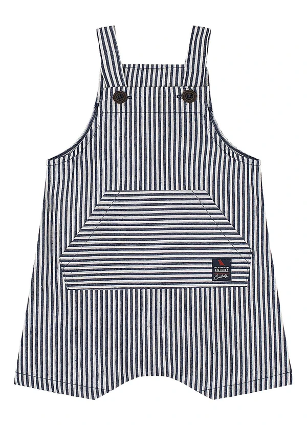 Quimby - Conjunto Polo Jardineira Azul 4