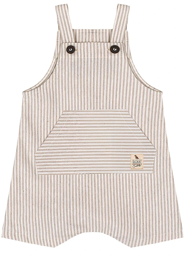 Quimby - Conjunto Polo Jardineira Branco 4