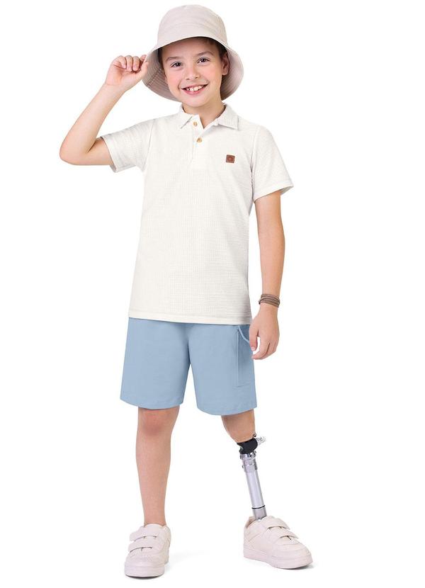 Alenice - Conjunto Polo Menino Branco