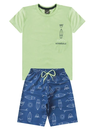 Conjunto Praia Kangulu Verde Lima - undefined