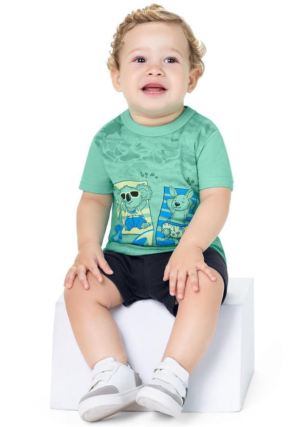 Alenice - Conjunto Praia Relax Menino Verde 2