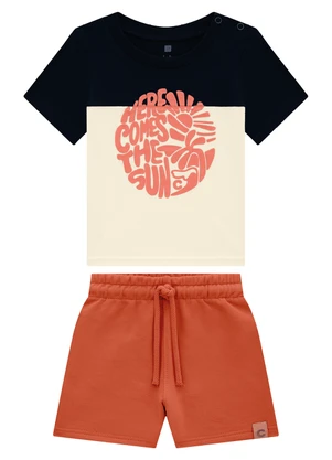 Carinhoso - Conjunto Preto Here Comes The Sun Menino - CARINHOSO