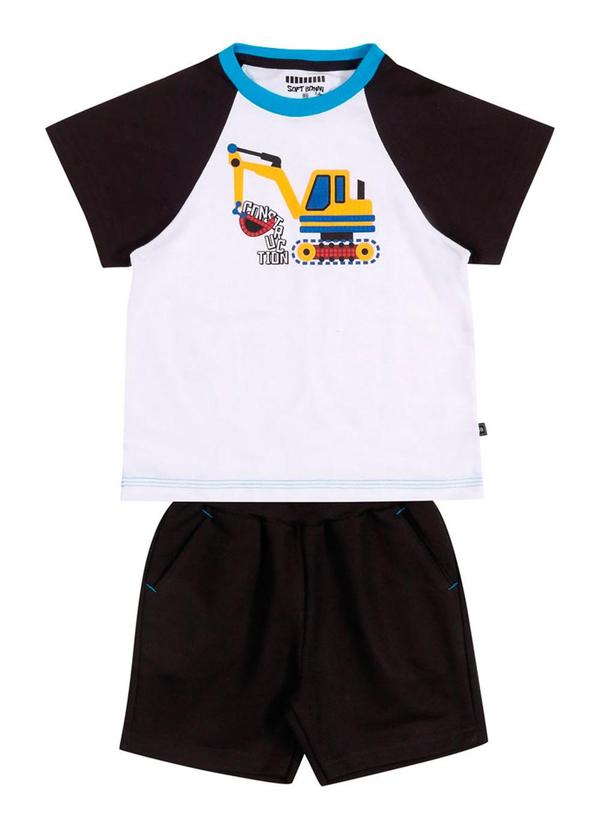 Soft Bonni - Conjunto Primeiros Passos Moletinho Branco