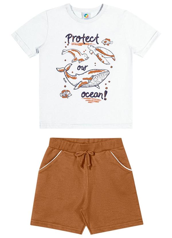 Alenice - Conjunto Proteção dos Animais Marinhos Branco