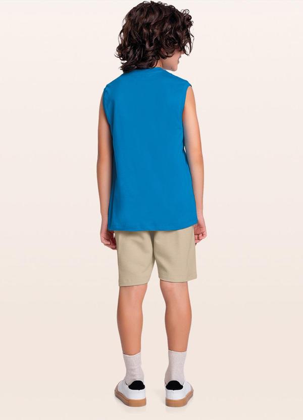 Fakini Kids - Conjunto Regata/Bermuda Azul 2