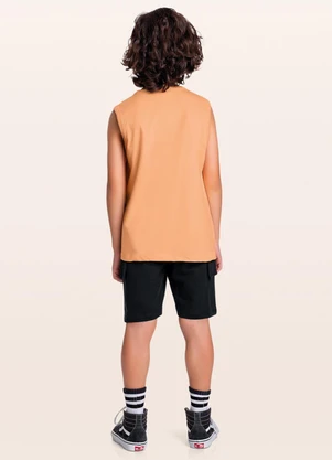 Fakini Kids - Conjunto Regata e Bermuda Preto - FAKINI KIDS