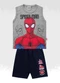 Homem Aranha - Conjunto Regata/Bermuda Spider-Man Cinza - variação: Cinza