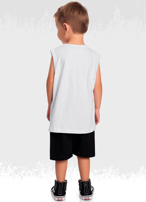 Homem Aranha - Conjunto Regata/Bermuda Spider-Man Preto 2