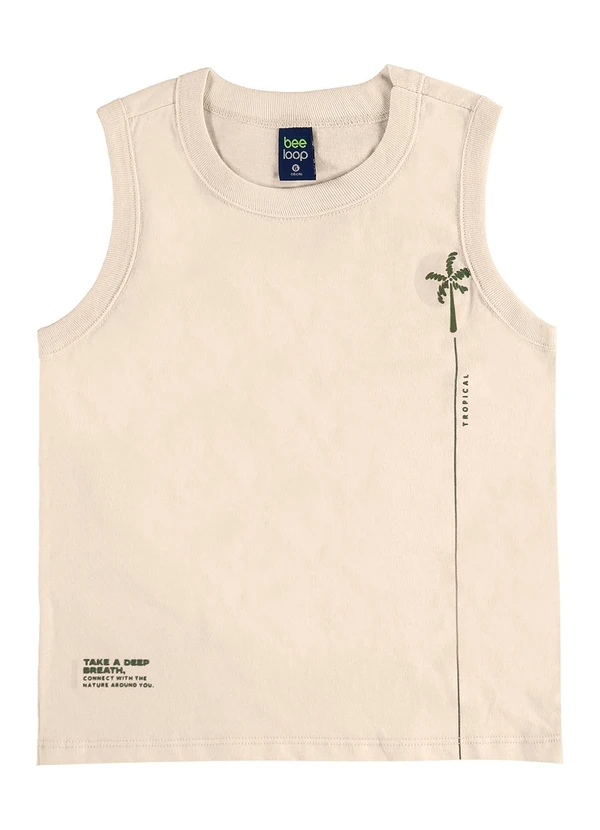 Bee Loop - Conjunto Regata Bermuda Tropical Bee Loop Bege 3