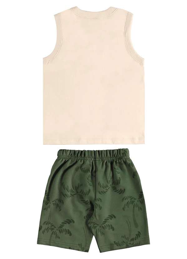 Bee Loop - Conjunto Regata Bermuda Tropical Bee Loop Bege 5